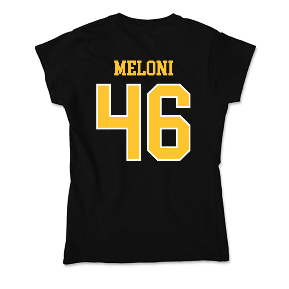 PLU - NCAA Men's Soccer : Daniele Meloni - Soft Style Women’s T-Shirt-1