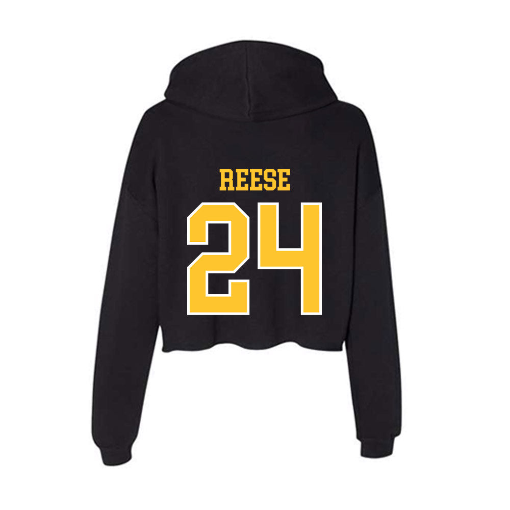 PLU - NCAA Baseball : Asa Reese - Women's Crop Fleece Hoodie-1