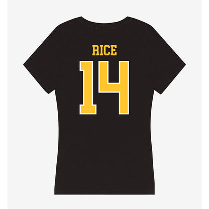 PLU - NCAA Men's Basketball : Cameron Rice - Women's V-Neck T-Shirt-1