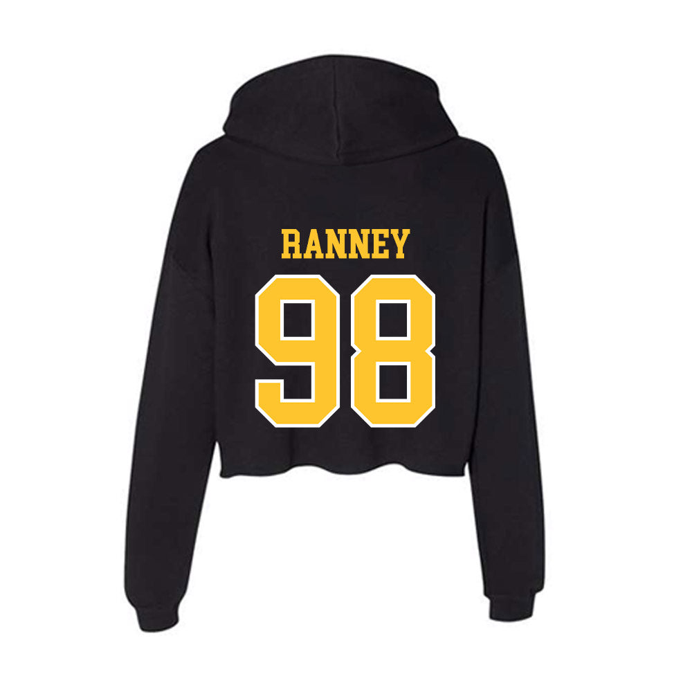 PLU - NCAA Football : Sawyer Ranney - Women's Crop Fleece Hoodie-1