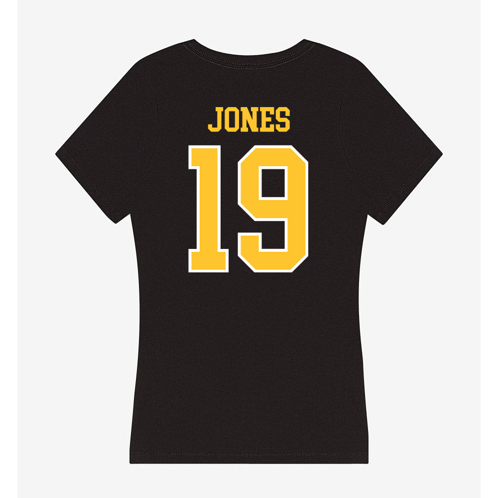 PLU - NCAA Women's Lacrosse : Holland Jones - Women's V-Neck T-Shirt-1