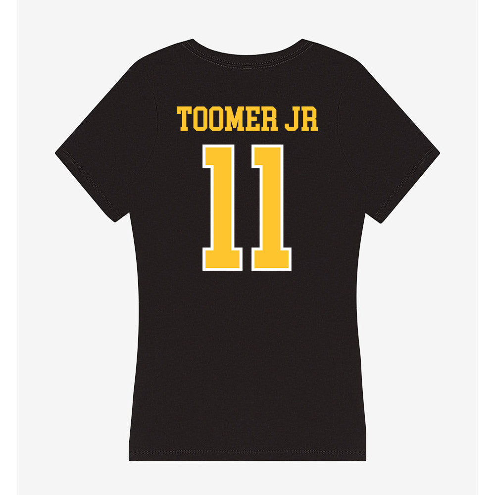 PLU - NCAA Football : Anthony Toomer Toomer Jr - Women's V-Neck T-Shirt-1
