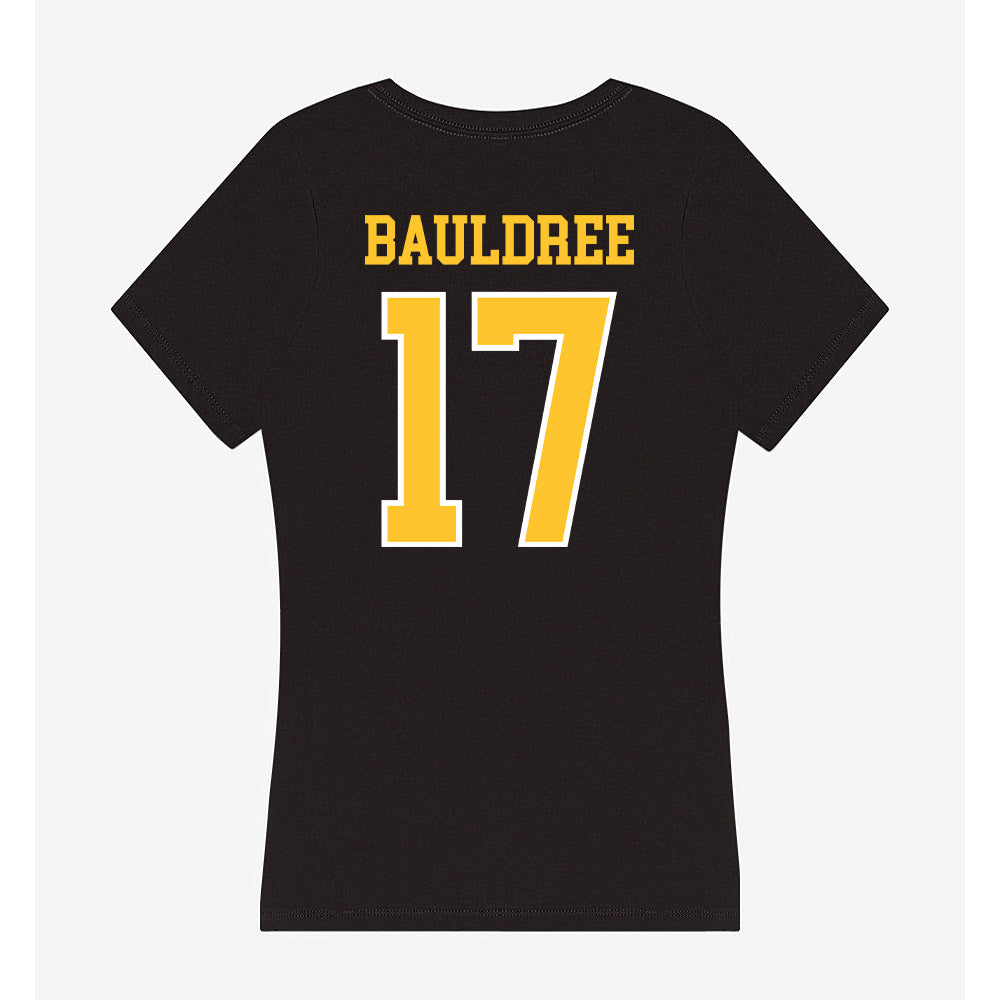 PLU - NCAA Football : Jesse Bauldree - Women's V-Neck T-Shirt-1