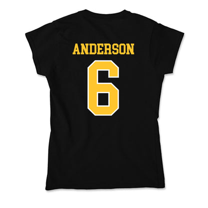 PLU - NCAA Men's Soccer : Mattias Anderson - Soft Style Women’s T-Shirt-1