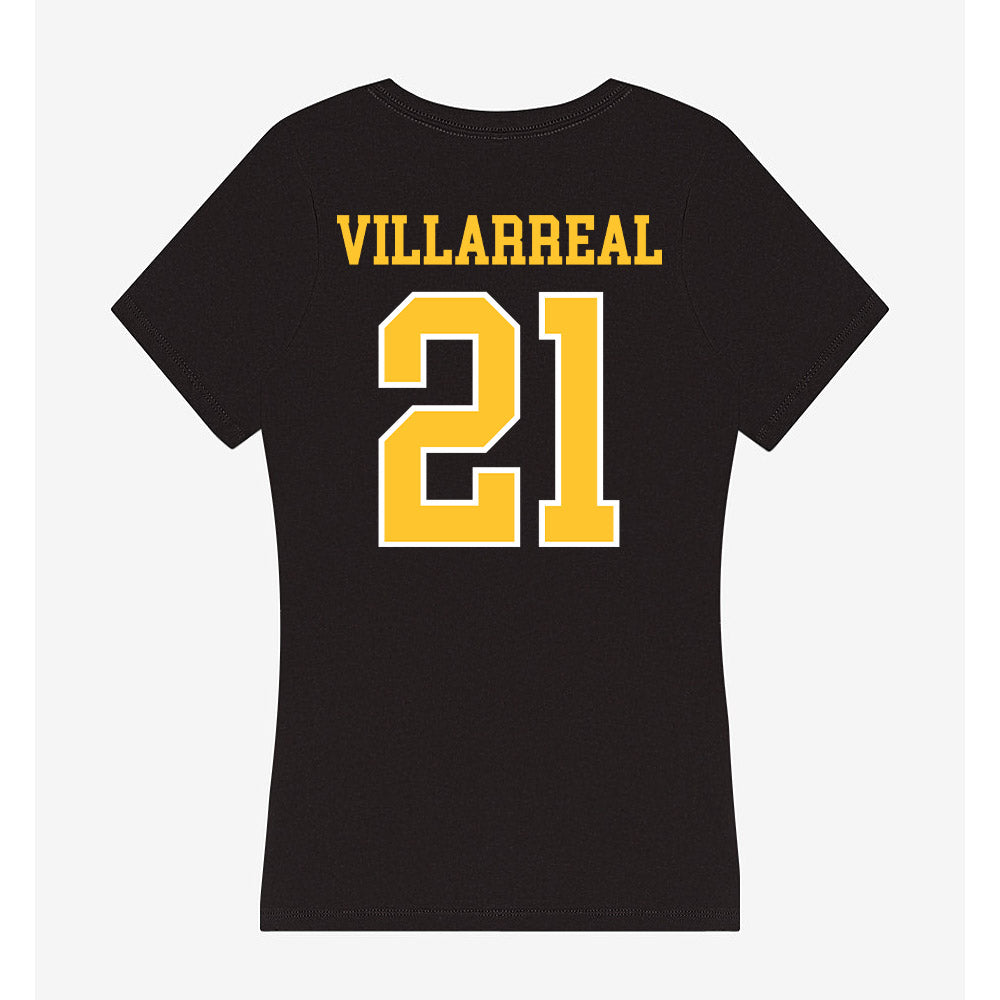 PLU - NCAA Football : Logan Villarreal - Women's V-Neck T-Shirt-1