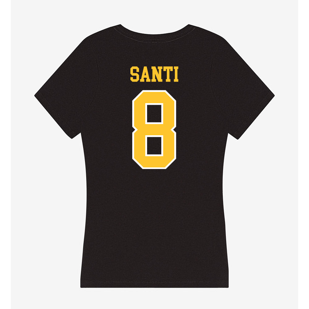 PLU - NCAA Football : Preston Santi - Women's V-Neck T-Shirt-1