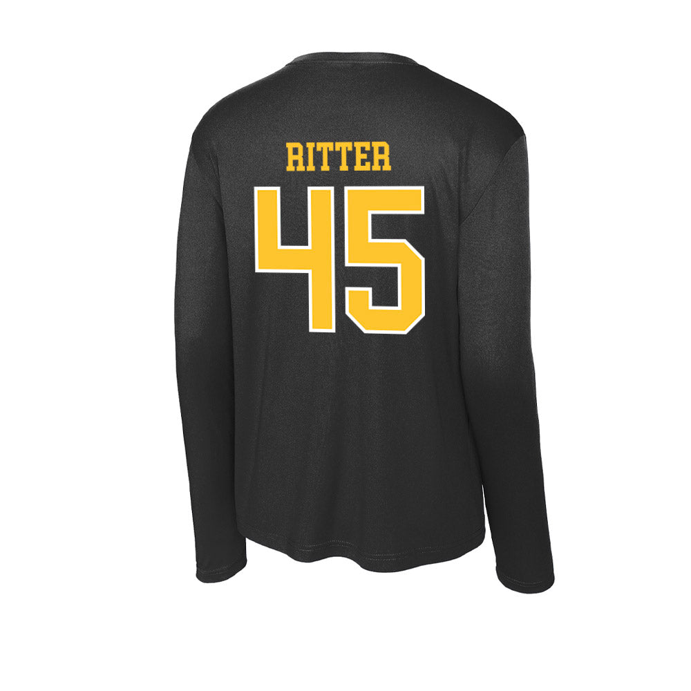 PLU - NCAA Football : Alex Ritter - Activewear Long Sleeve T-Shirt-1