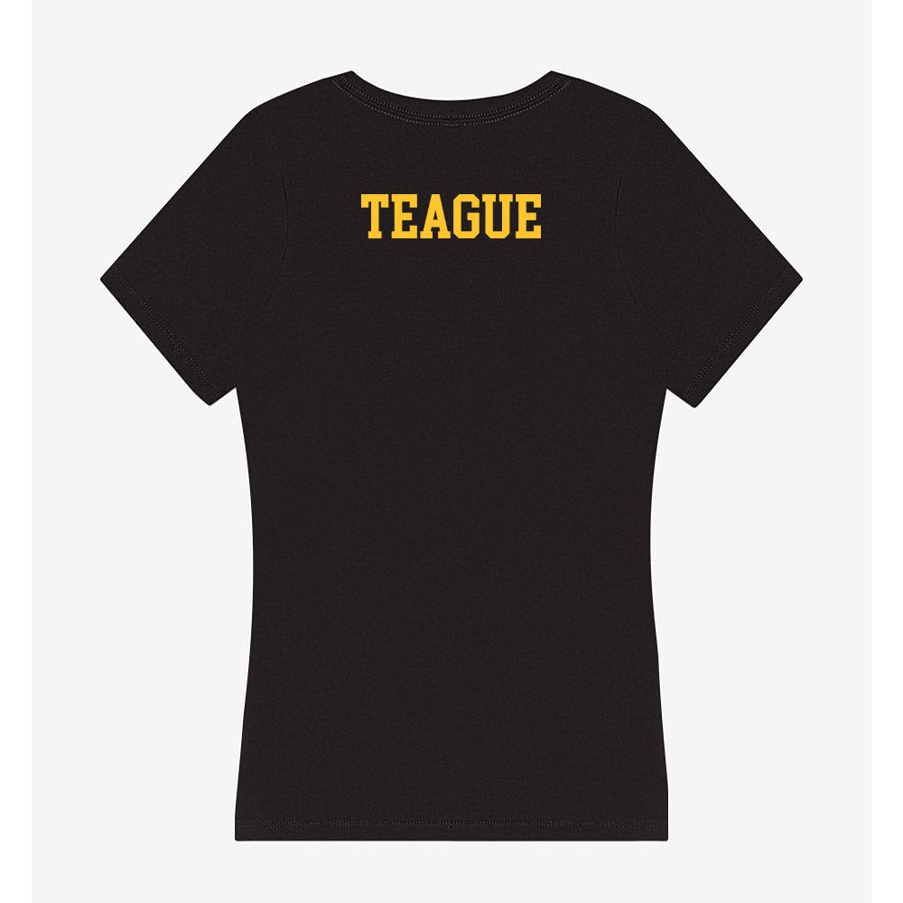 PLU - NCAA Women's Rowing : Ashley Teague - Women's V-Neck T-Shirt-1