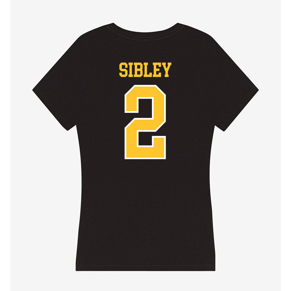 PLU - NCAA Men's Basketball : Jeremiah Sibley - Women's V-Neck T-Shirt-1