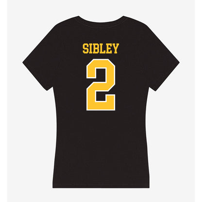 PLU - NCAA Men's Basketball : Jeremiah Sibley - Women's V-Neck T-Shirt-1