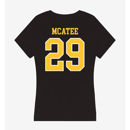 PLU - NCAA Football : Cooper McAtee - Women's V-Neck T-Shirt-1