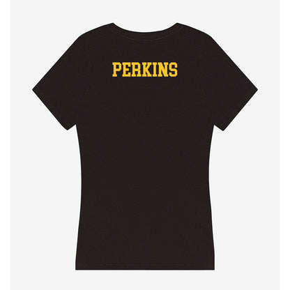 PLU - NCAA Women's Swimming & Diving : Hannah Perkins - Women's V-Neck T-Shirt-1