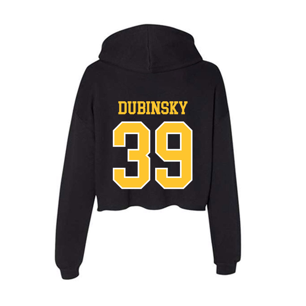 PLU - NCAA Men's Soccer : Jared Dubinsky - Women's Crop Fleece Hoodie-1