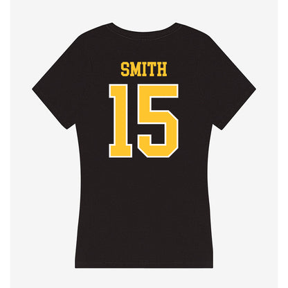 PLU - NCAA Men's Basketball : Henry Smith - Women's V-Neck T-Shirt-1