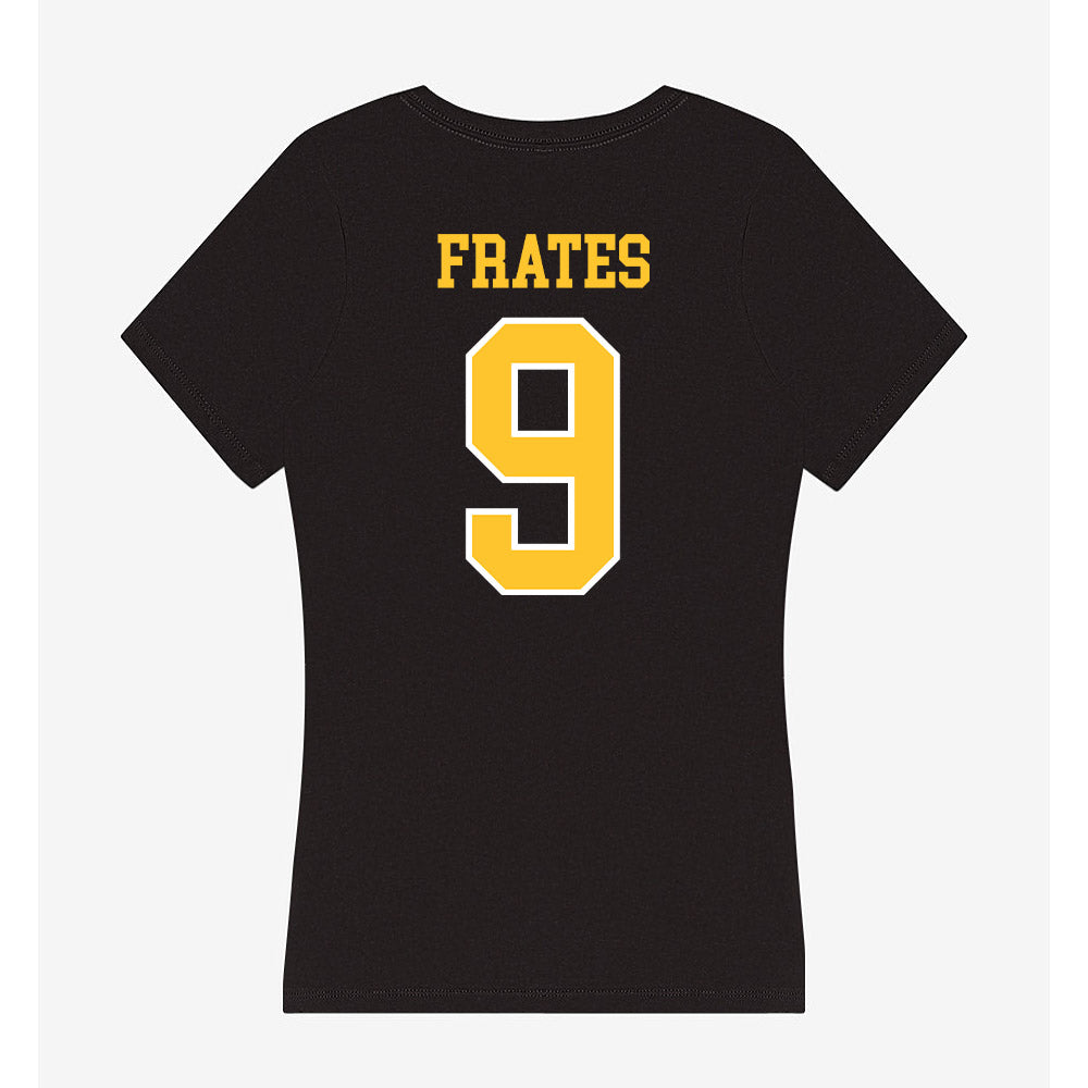PLU - NCAA Men's Basketball : Hunter Frates - Women's V-Neck T-Shirt-1