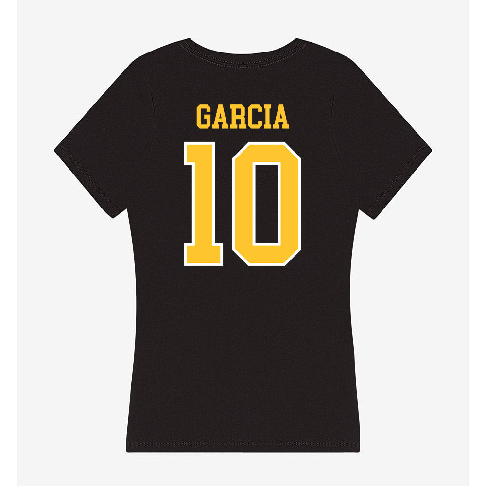 PLU - NCAA Softball : Paola garcia - Women's V-Neck T-Shirt-1