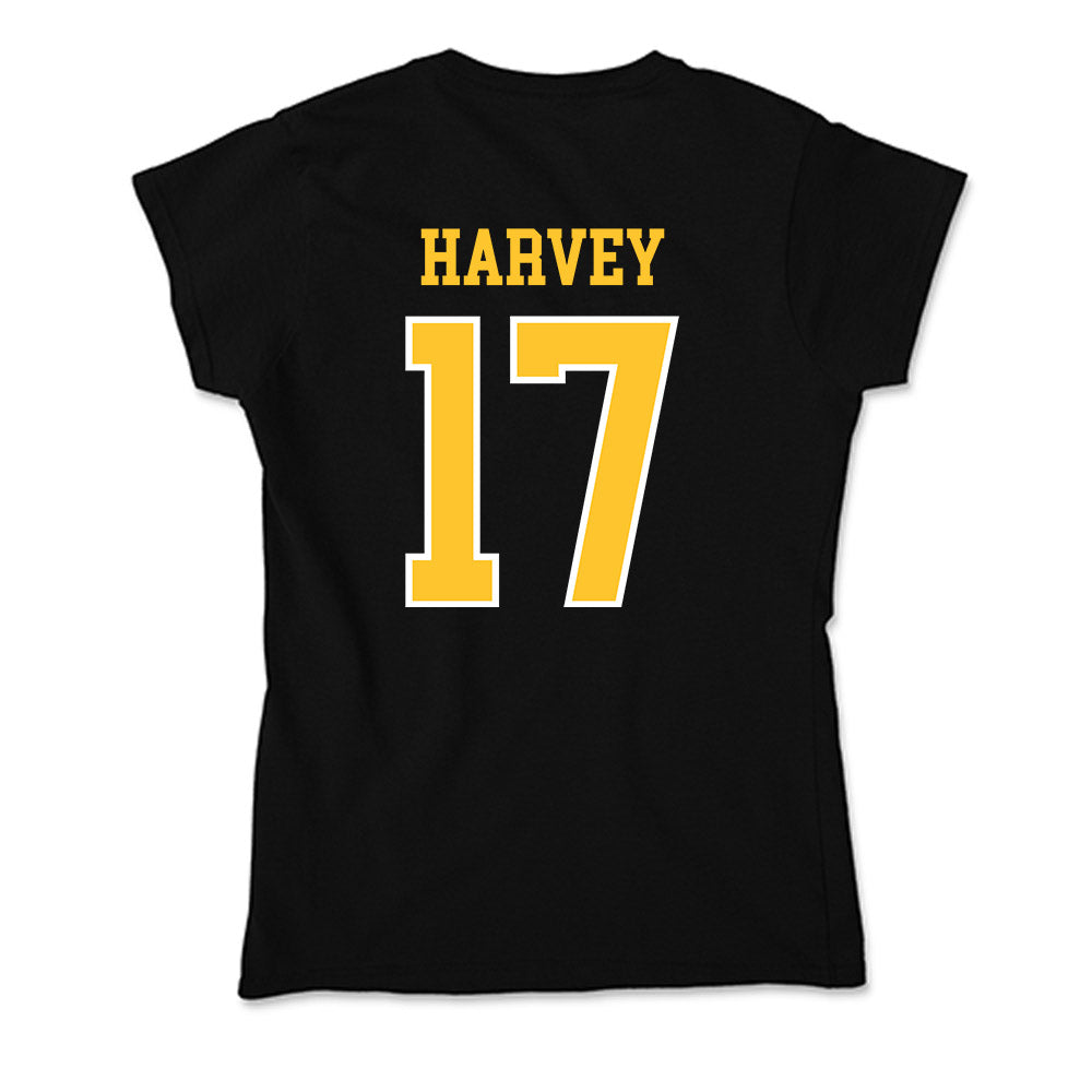 PLU - NCAA Football : Evan Harvey - Soft Style Women’s T-Shirt-1