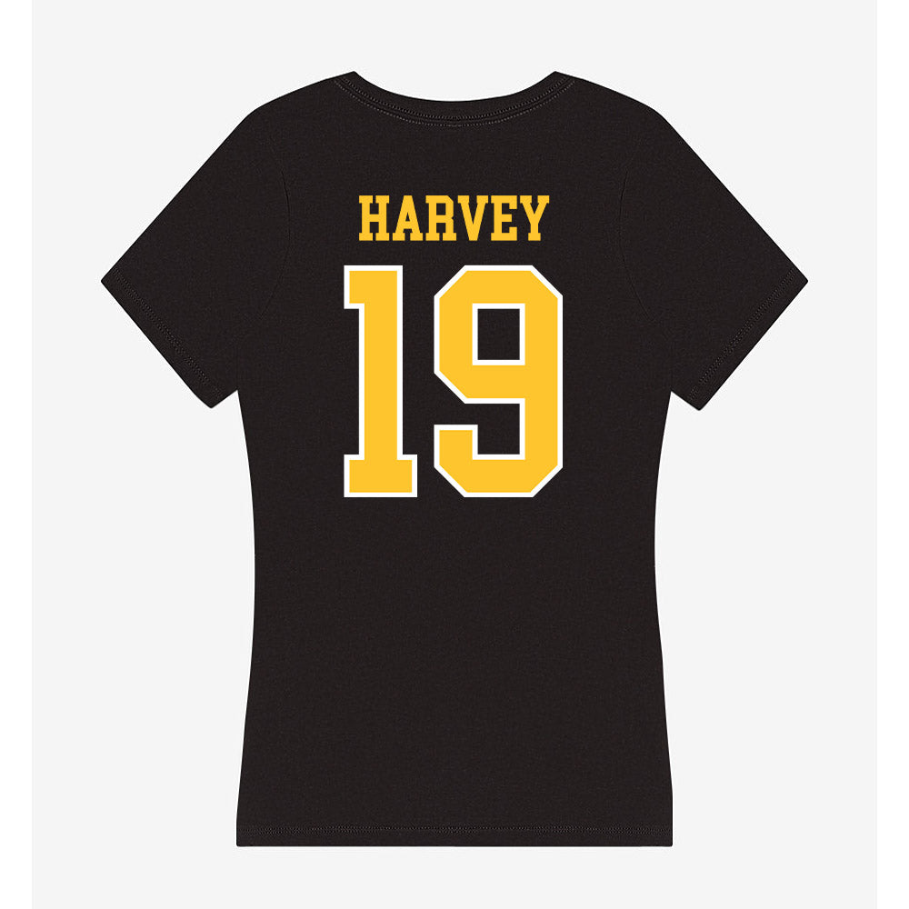 PLU - NCAA Football : Evan Harvey - Women's V-Neck T-Shirt-1