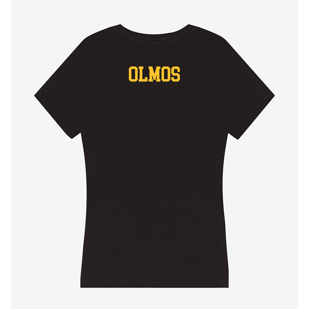 PLU - NCAA Women's Cross Country : Adalia Olmos - Women's V-Neck T-Shirt-1