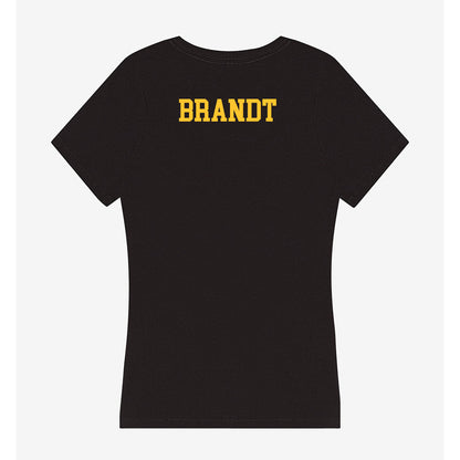 PLU - NCAA Women's Track & Field : Sarah Brandt - Women's V-Neck T-Shirt-1