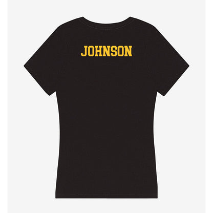 PLU - NCAA Women's Track & Field : Heather Johnson - Women's V-Neck T-Shirt-1