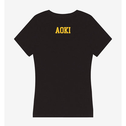 PLU - NCAA Men's Golf : Aiden Aoki - Women's V-Neck T-Shirt-1