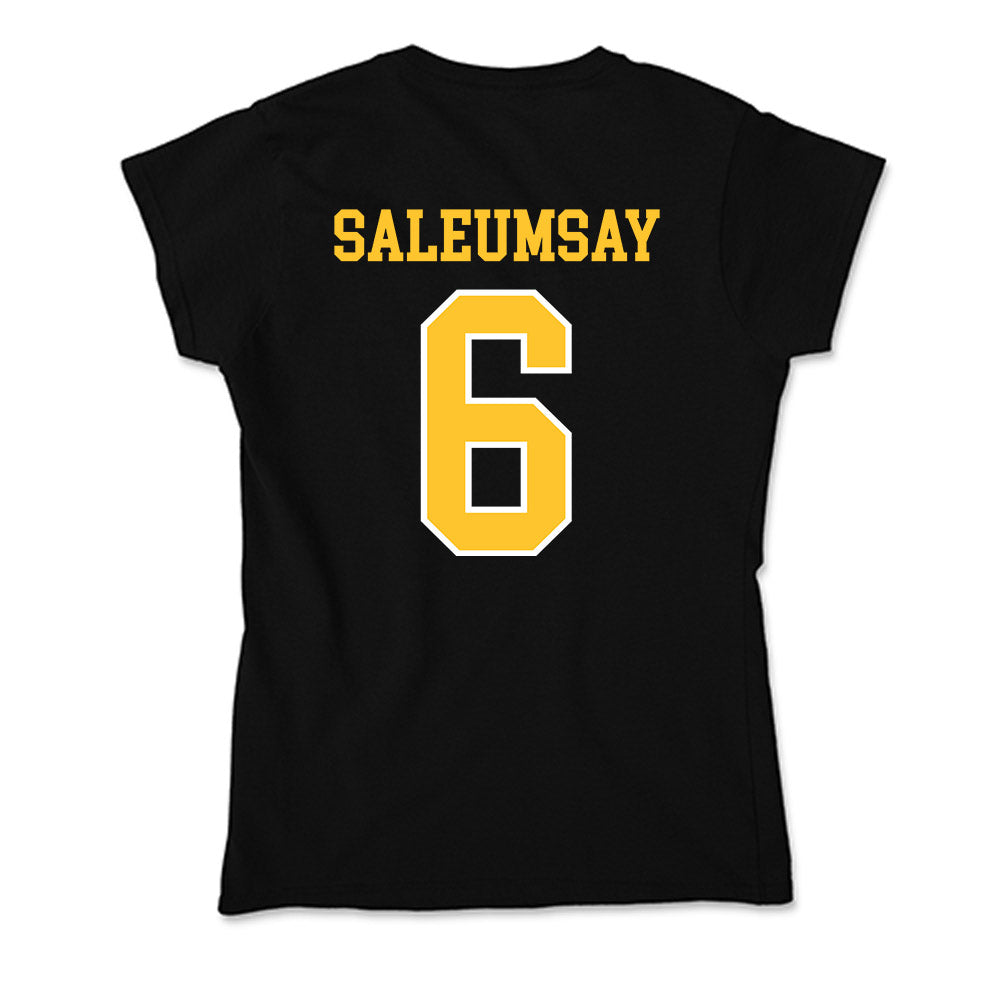 PLU - NCAA Football : Kaidyn Saleumsay - Soft Style Women’s T-Shirt-1