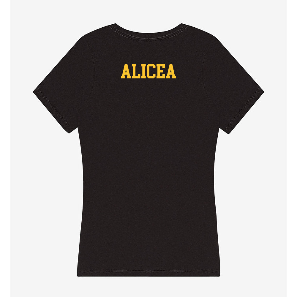 PLU - NCAA Women's Golf : Emily Alicea - Women's V-Neck T-Shirt-1