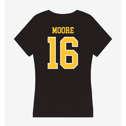 PLU - NCAA Baseball : Ryan Moore - Women's V-Neck T-Shirt-1