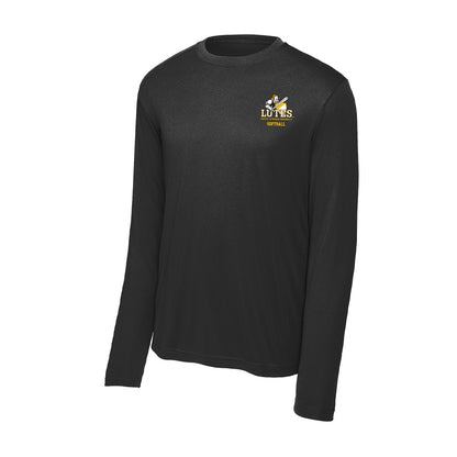 PLU - NCAA Softball : Megan Landes - Activewear Long Sleeve T-Shirt-0