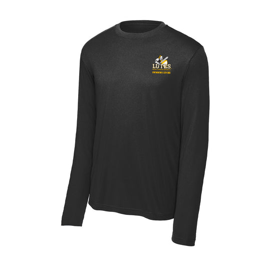 PLU - NCAA Men's Swimming & Diving : Vyron Domingo - Activewear Long Sleeve T-Shirt-0