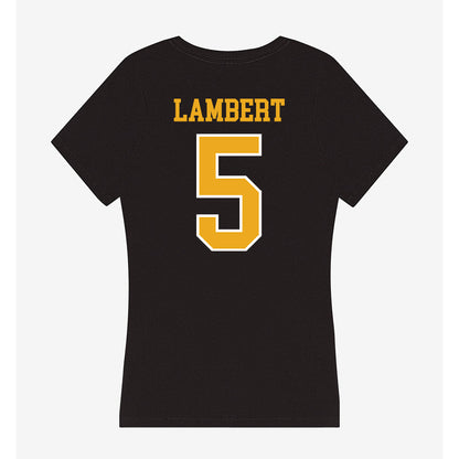 Canisius - NCAA Men's Lacrosse : Jacob Lambert - Women's V-Neck T-Shirt-1