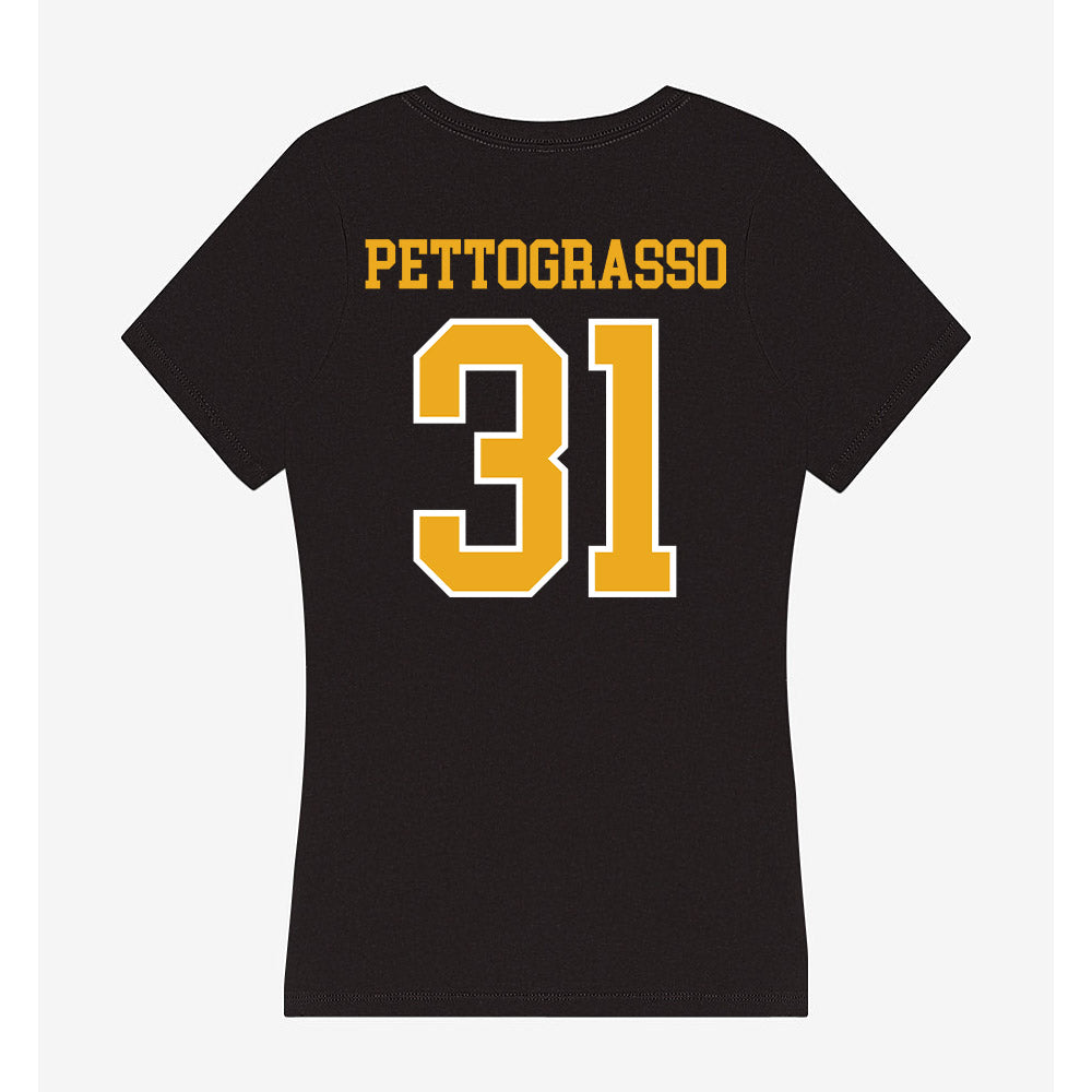 Canisius - NCAA Baseball : Ryan Pettograsso - Women's V-Neck T-Shirt-1
