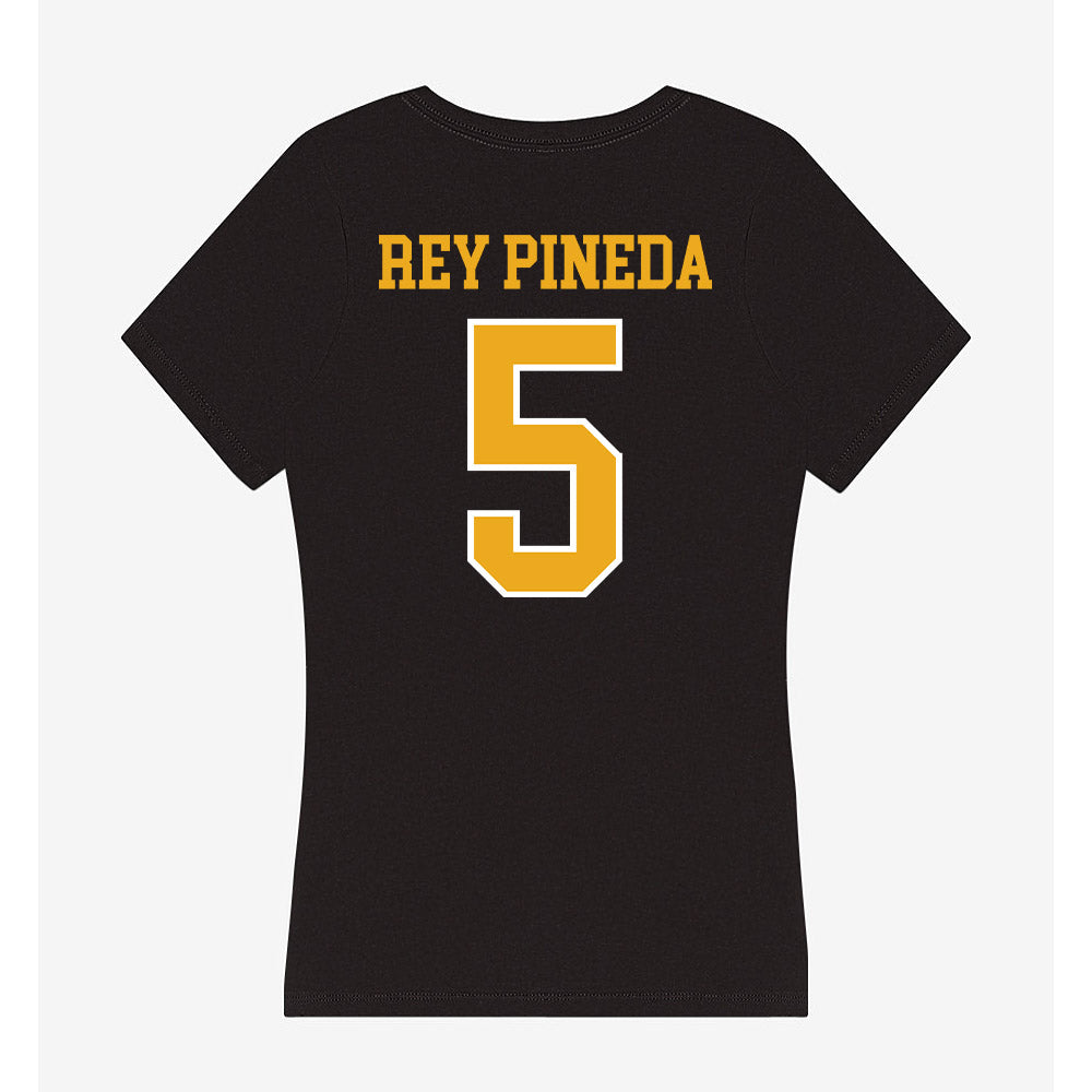 Canisius - NCAA Women's Basketball : Irene Rey Pineda - Women's V-Neck T-Shirt-1