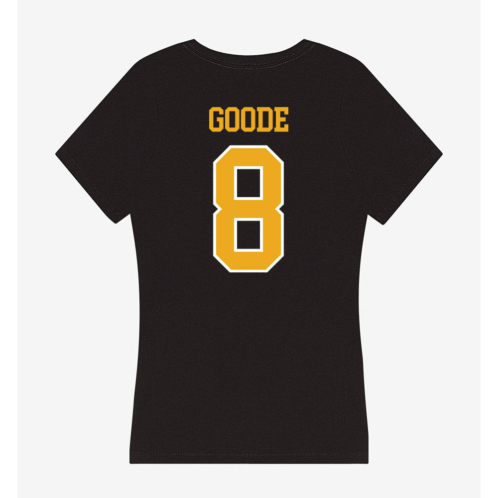 Canisius - NCAA Acrobatics & Tumbling : Eva Goode - Women's V-Neck T-Shirt-1