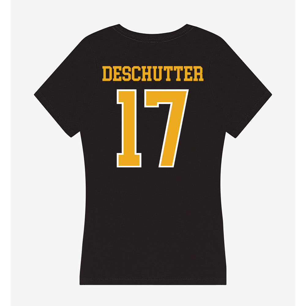 Canisius - NCAA Acrobatics & Tumbling : Tatum DeSchutter - Women's V-Neck T-Shirt-1