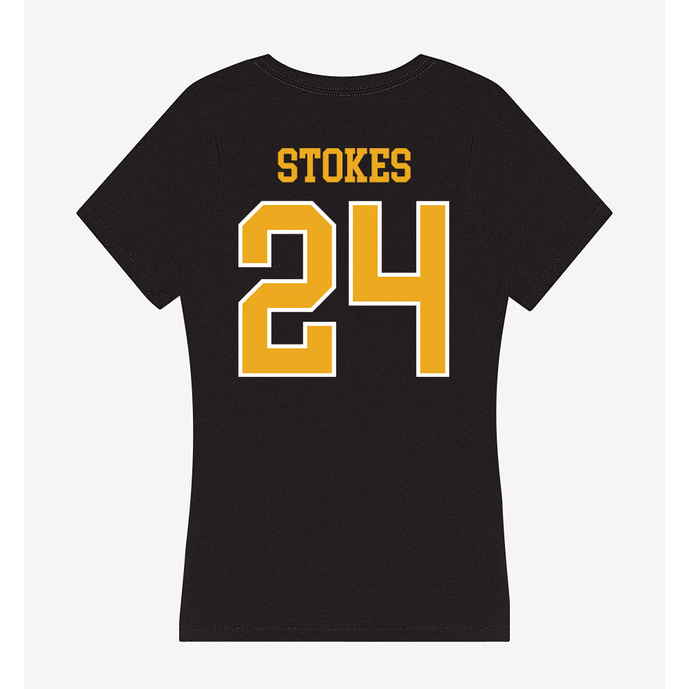 Canisius - NCAA Acrobatics & Tumbling : Madison Stokes - Women's V-Neck T-Shirt-1