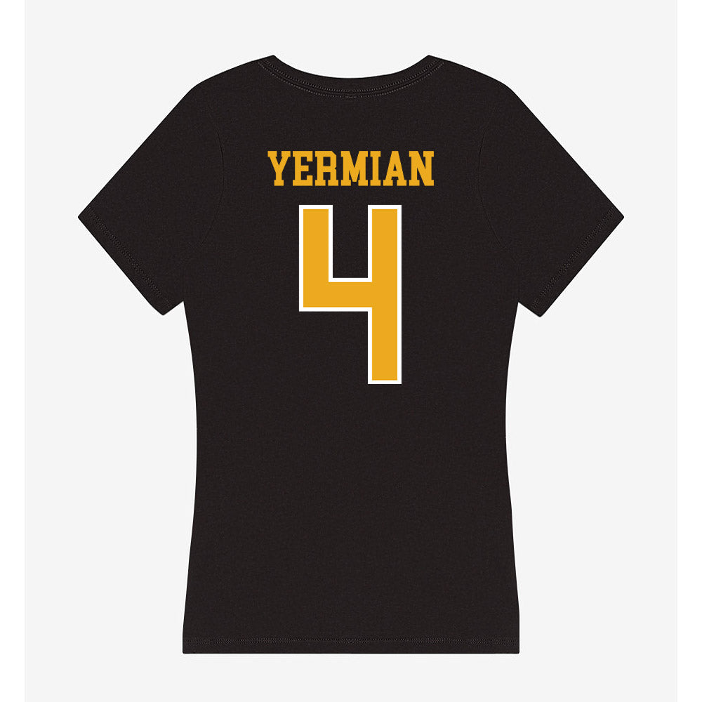 Canisius - NCAA Softball : Talia Yermian - Women's V-Neck T-Shirt-1