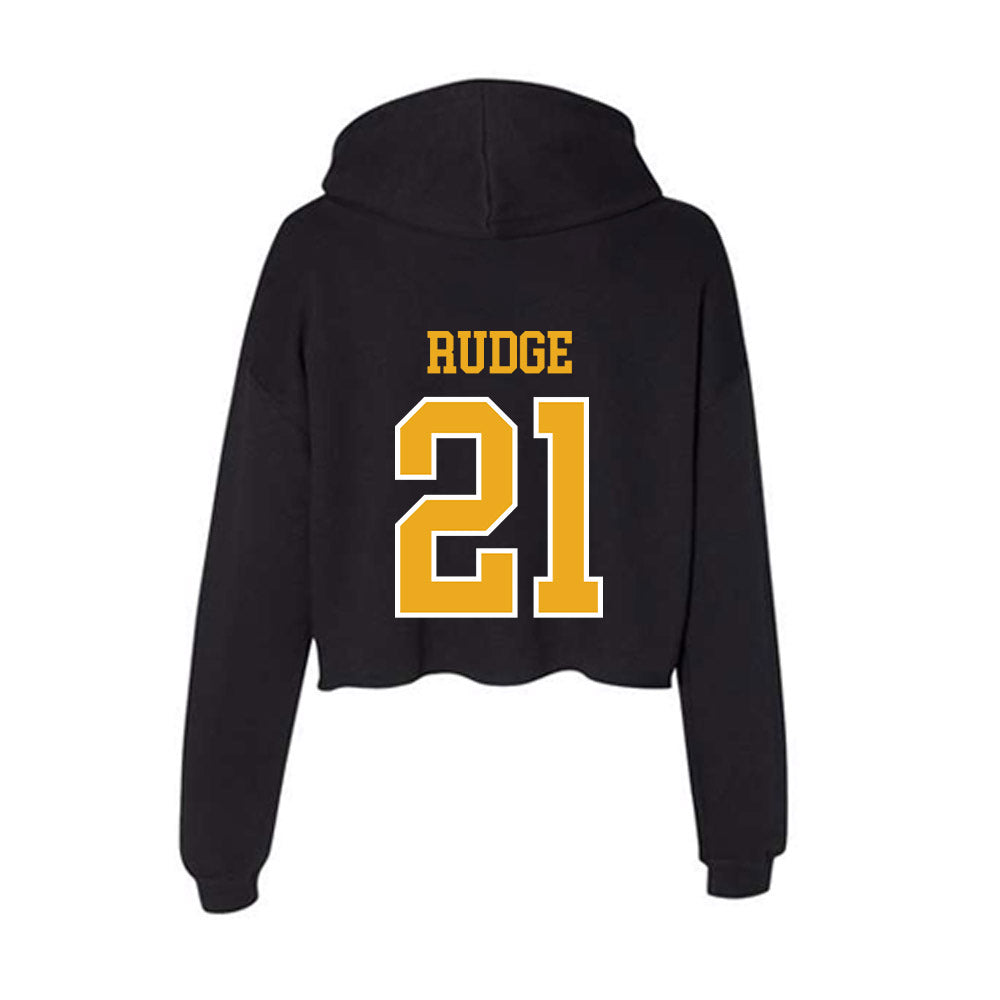 Canisius - NCAA Baseball : Trent Rudge - Women's Crop Fleece Hoodie-1