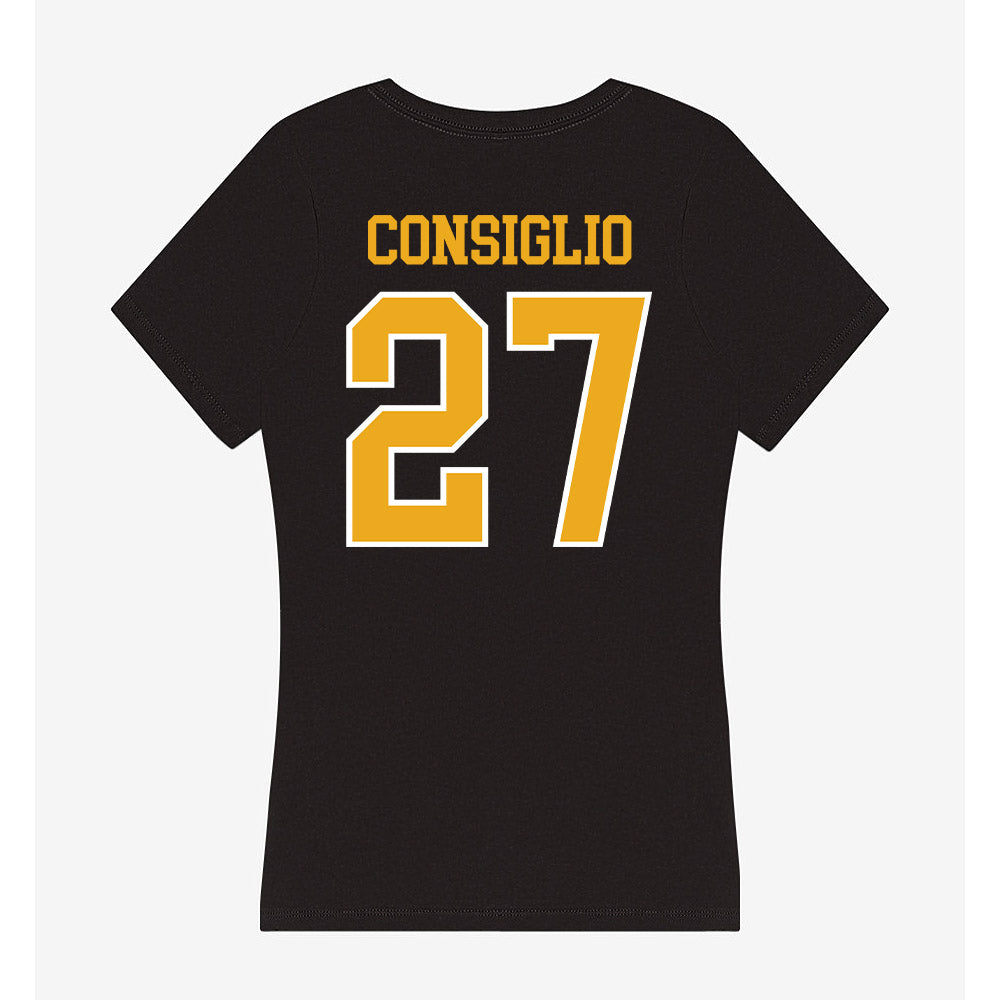 Canisius - NCAA Acrobatics & Tumbling : Olivia Consiglio - Women's V-Neck T-Shirt-1