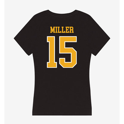 Canisius - NCAA Men's Ice Hockey : Cole Miller - Women's V-Neck T-Shirt-1