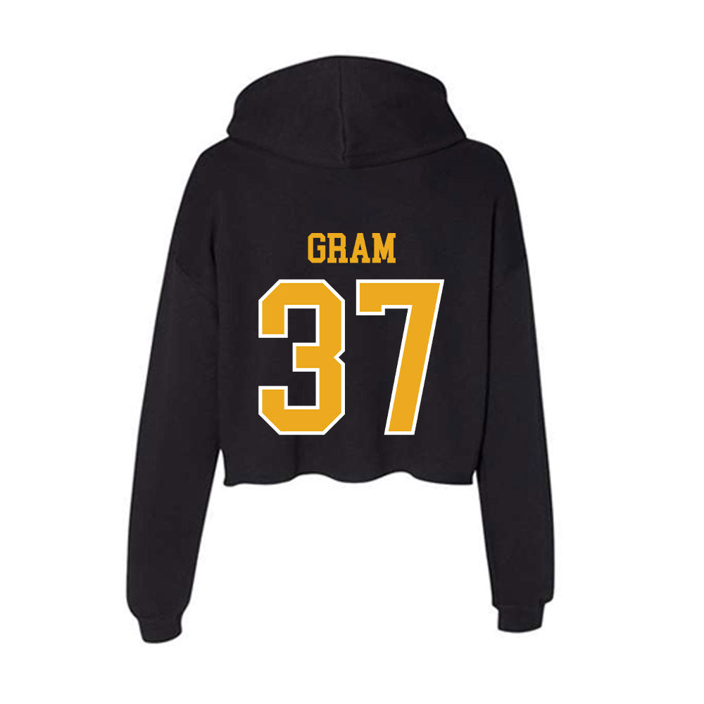 Canisius - NCAA Acrobatics & Tumbling : Carissa Gram - Women's Crop Fleece Hoodie-1