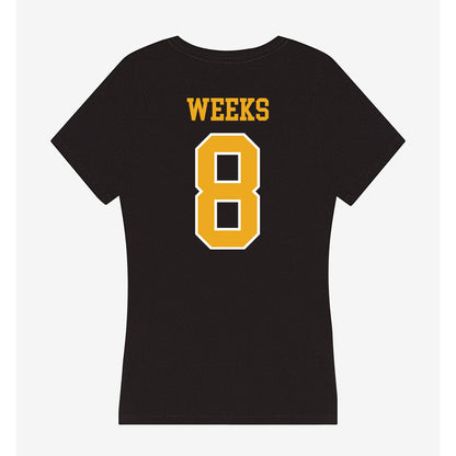 Canisius - NCAA Baseball : Eric Weeks - Women's V-Neck T-Shirt-1