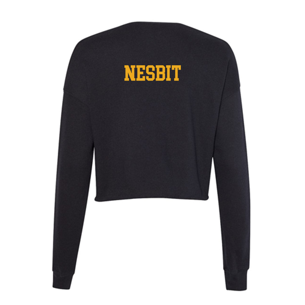Canisius - NCAA Men's Cross Country : Jack Nesbit - Women's Cropped Crew Fleece-1