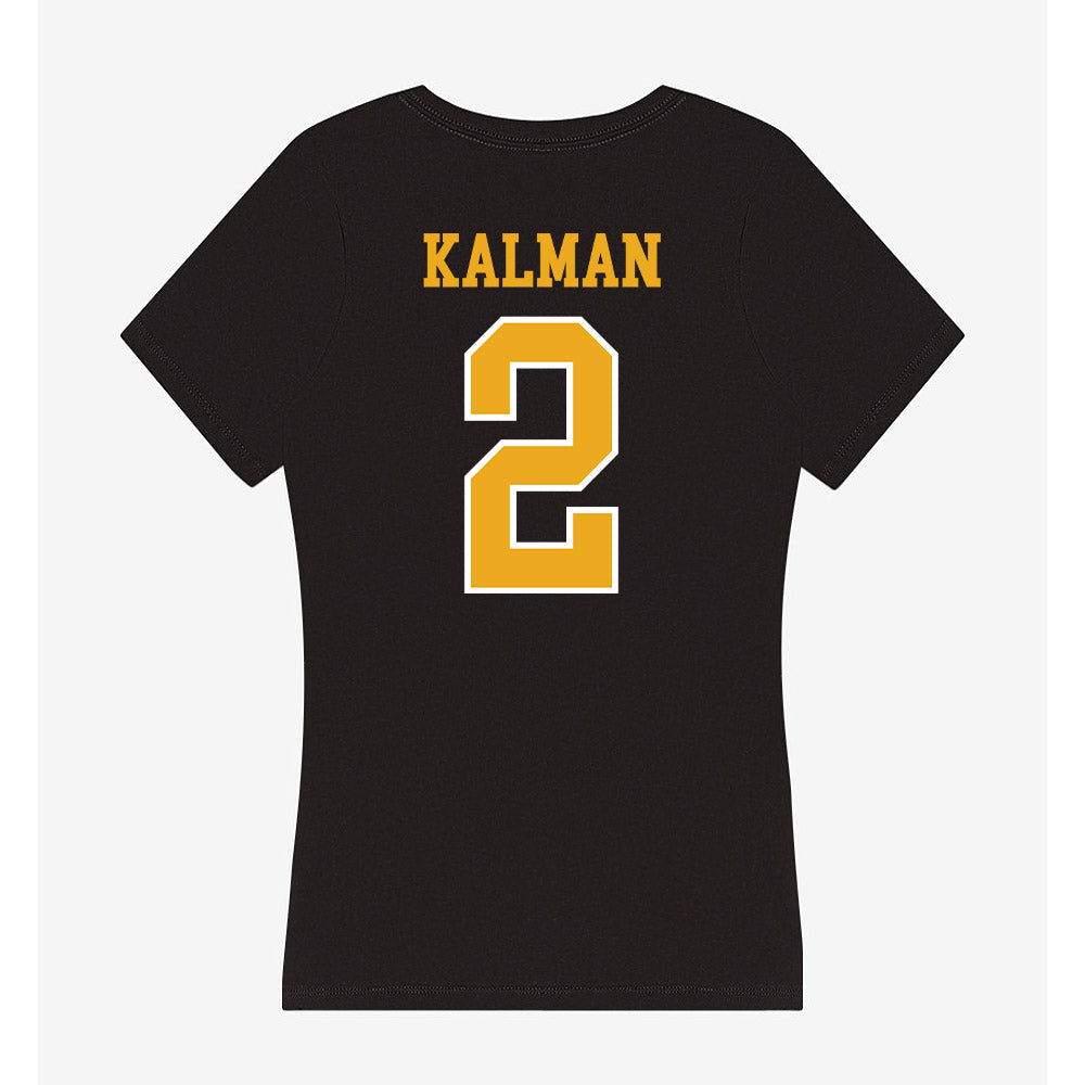 Canisius - NCAA Men's Lacrosse : Johnny Kalman - Women's V-Neck T-Shirt-1