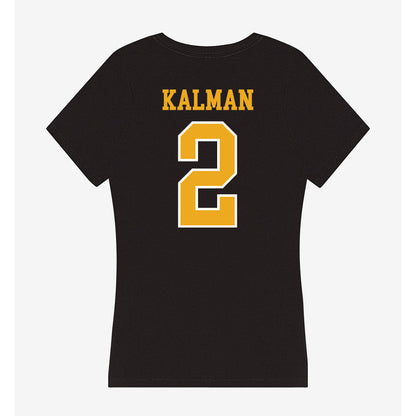 Canisius - NCAA Men's Lacrosse : Johnny Kalman - Women's V-Neck T-Shirt-1