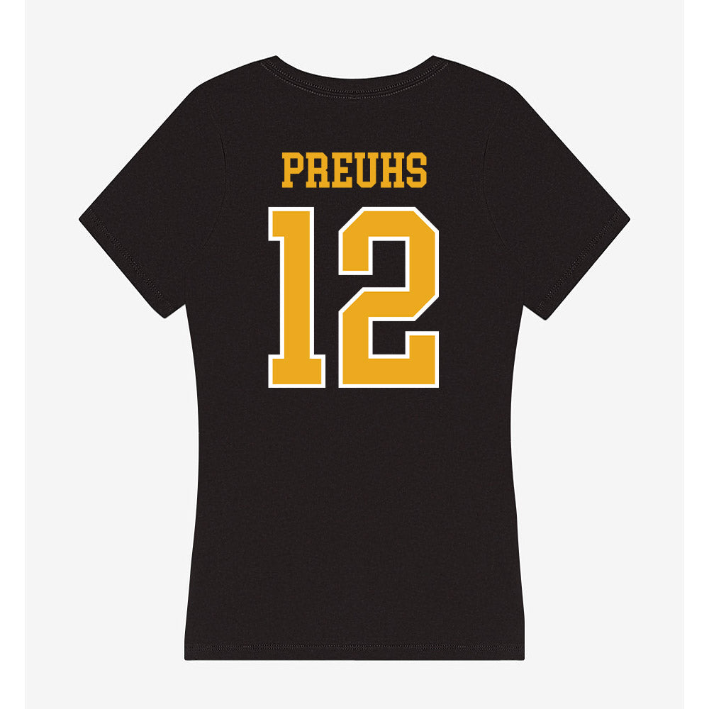 Canisius - NCAA Softball : Mia Preuhs - Women's V-Neck T-Shirt-1