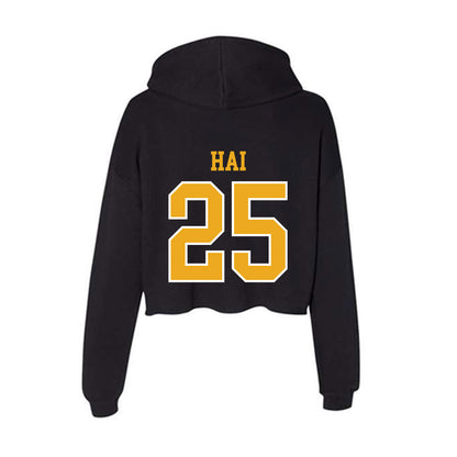 Canisius - NCAA Softball : Rebecca Hai - Women's Crop Fleece Hoodie-1