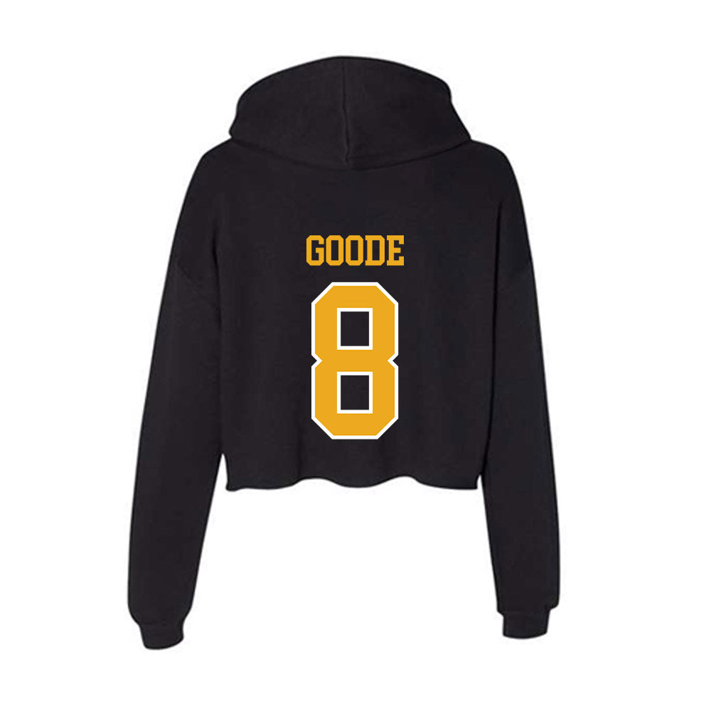 Canisius - NCAA Acrobatics & Tumbling : Eva Goode - Women's Crop Fleece Hoodie-1