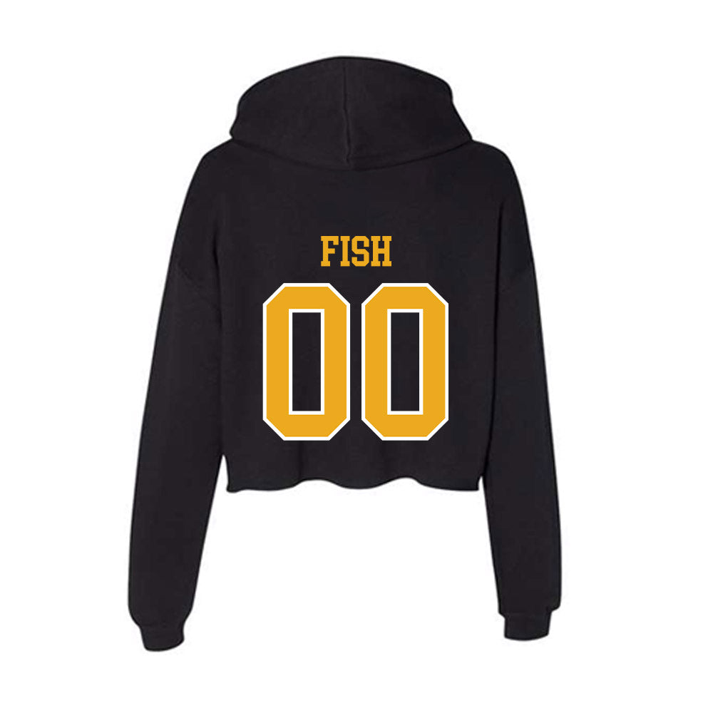Canisius - NCAA Acrobatics & Tumbling : Danielle Fish - Women's Crop Fleece Hoodie-1
